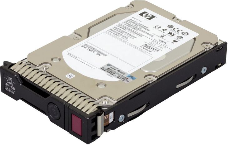 HP Dysk serwerowy 450GB 6G SAS 15K 3.5in SC ENT 653951-001