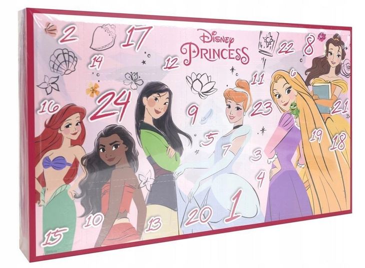 Kalendarz Adwentowy Księżniczki Disney'a