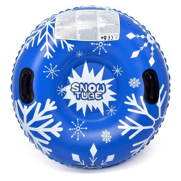 ﻿SLIZG ŚNIEŻNY SnowFlakes PVC - duży bezpieczny do zjeżdżania po śniegu