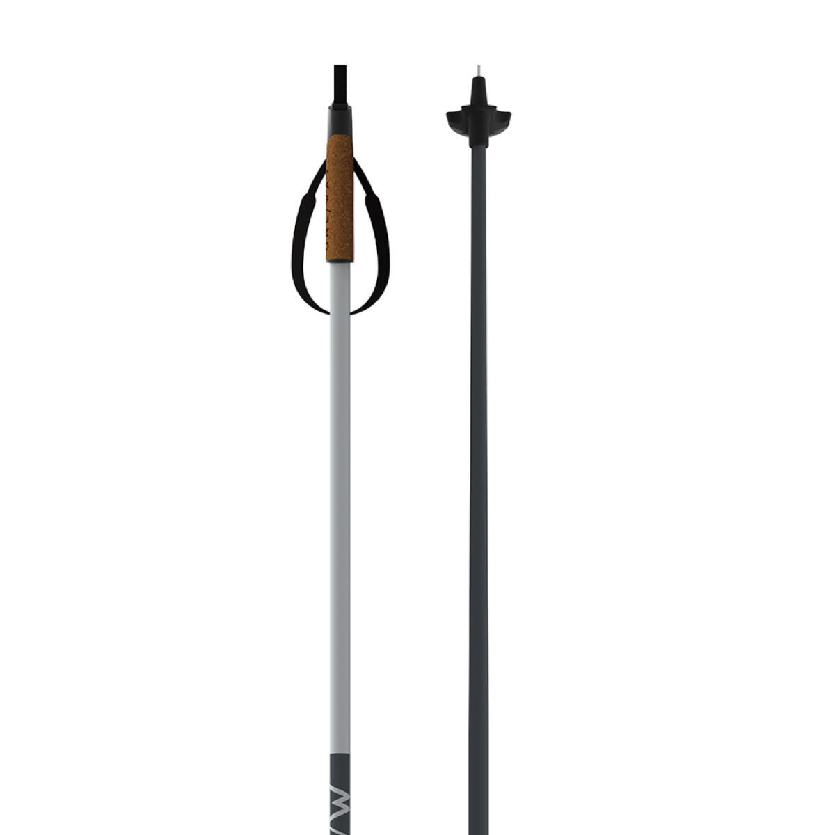 Kije do nart biegowych One Way Diamond 3 szare OZ43321 150 cm