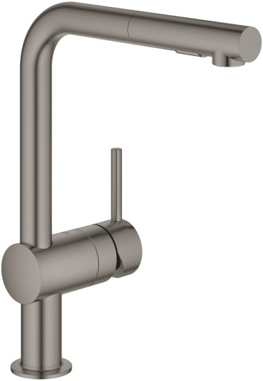 Bateria stojąca GROHE Minta brushed hard graphite 30274AL0