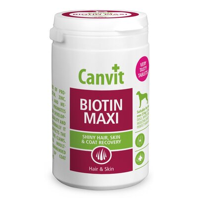 CANVIT suplement diety dla psa Biotin Maxi 500 g # z wartością produktów powyżej 89zł!