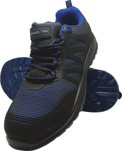 Reis Buty bezpieczne 46 czarno-niebieski 121L179