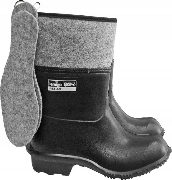 Buty filcowe, gumowce Lemigo BLFILCAK B r. 45
