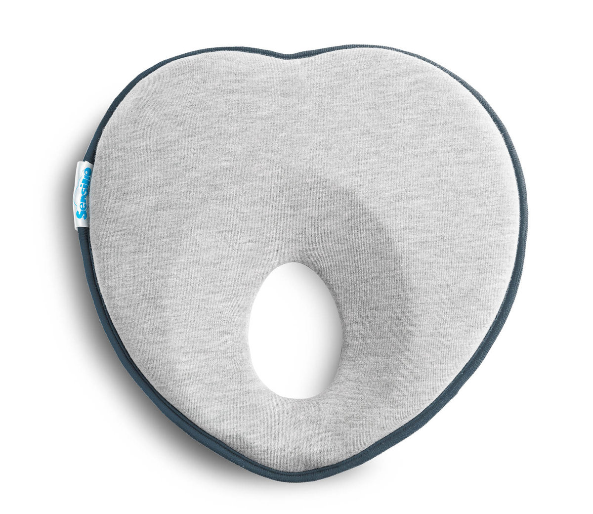 Sensillo, Poduszka Korygująca Dwustronna, 0-6 Miesięcy, 22x22 Cm, Grafit