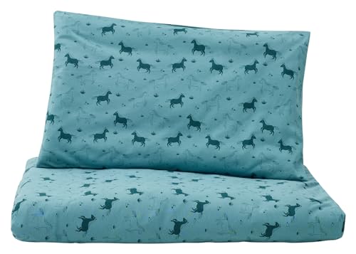 Komplet pościeli dziecięcej z bawełny ekologicznej 100 x 135 cm, poduszka 40 x 60 cm, certyfikat GOTS