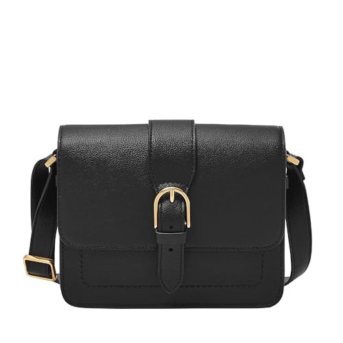 Fossil Women's Zoey Crossover Body Bag, czarna, czarny