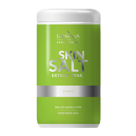 Farmona Professional Skin Salt, sól do kąpieli stóp, gruszka, 1400g