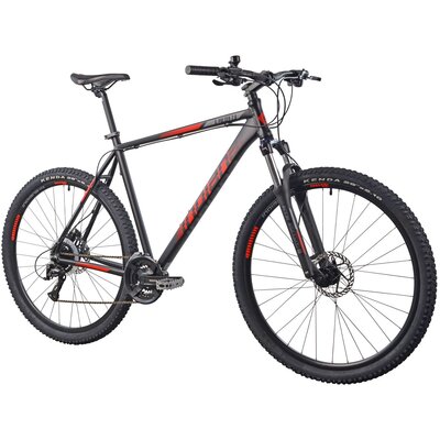 Rower górski MTB INDIANA X-Pulser 2.9 M23 29 cali męski Czarno-czerwony