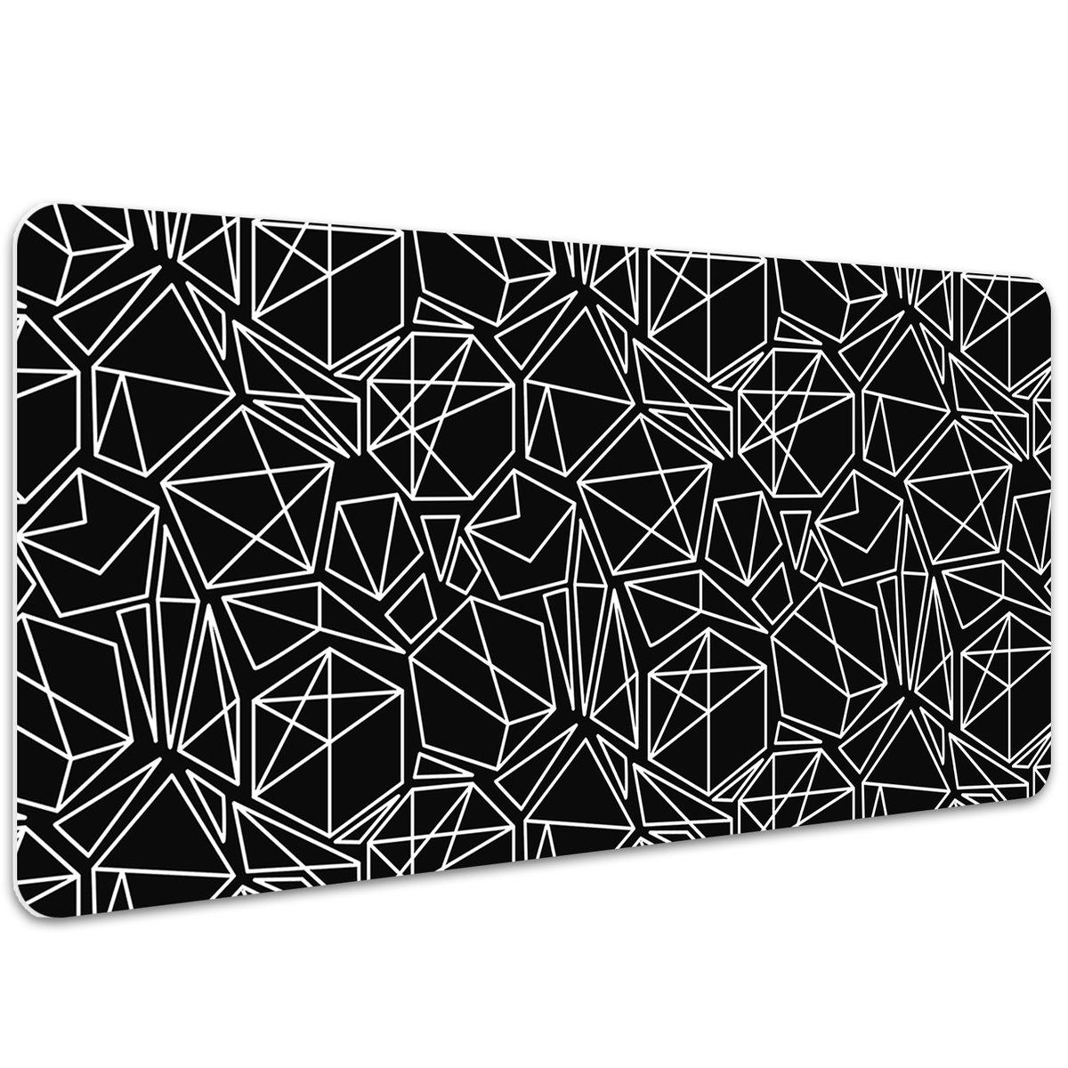 Podkład na biurko Bryły geometryczne 100x50 cm
