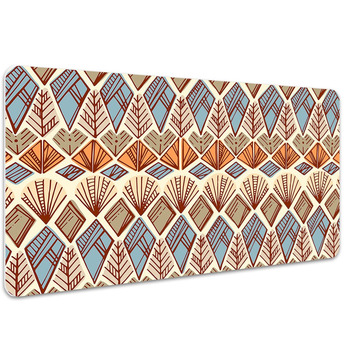 Podkład na biurko Indiański wzór geometryczny 100x50 cm