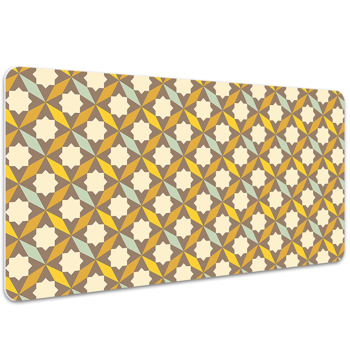 Podkładka na biurko Motyw geometryczny vintage 100x50 cm