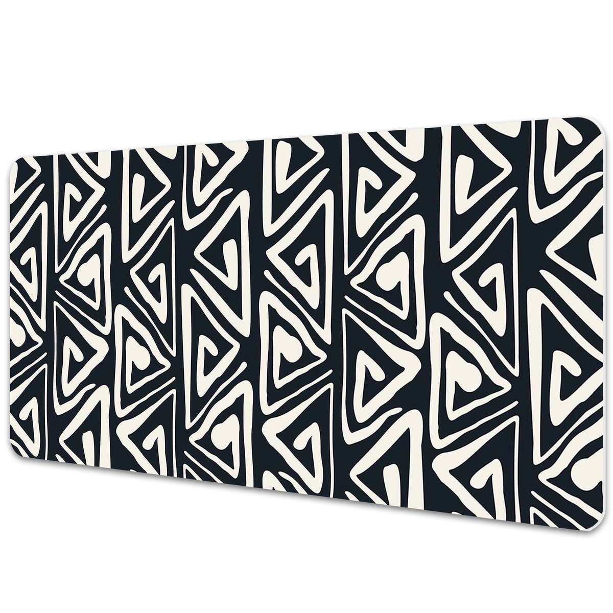 Mata na biurko Geometryczna abstrakcja 90x45 cm