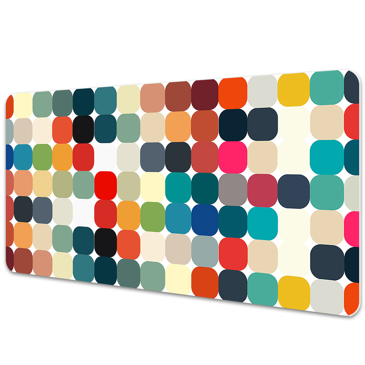 Podkład na biurko Geometryczne motywy 90x45 cm