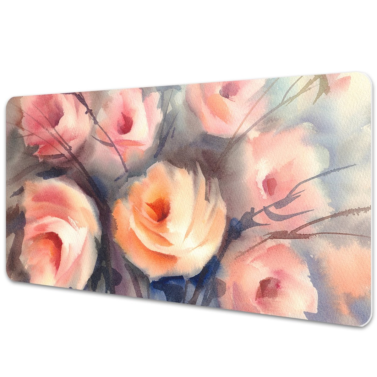 Podkładka na biurko z nadrukiem Wyjątkowe róże 90x45 cm
