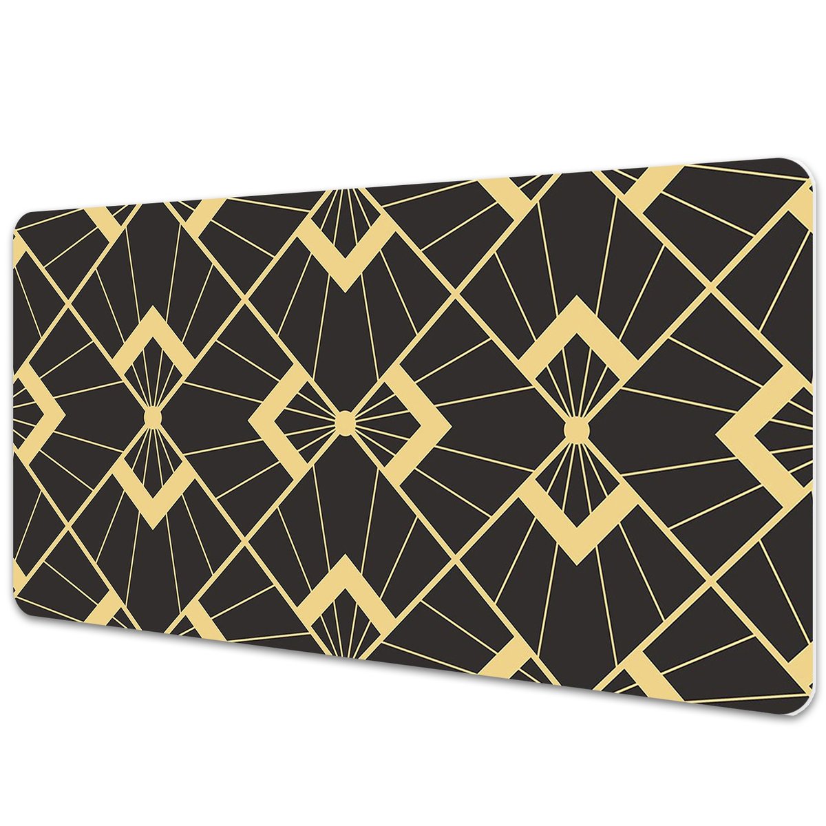 Duża mata na biurko Geometryczny wzór 90x45 cm