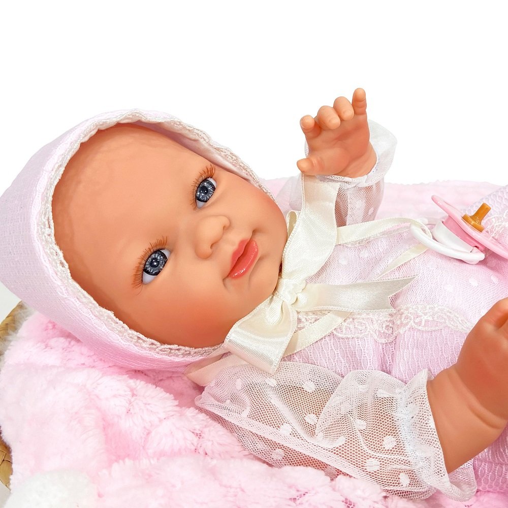 Lalka hiszpańska 1422 Baby Rn Plumeti Nines d' Onil