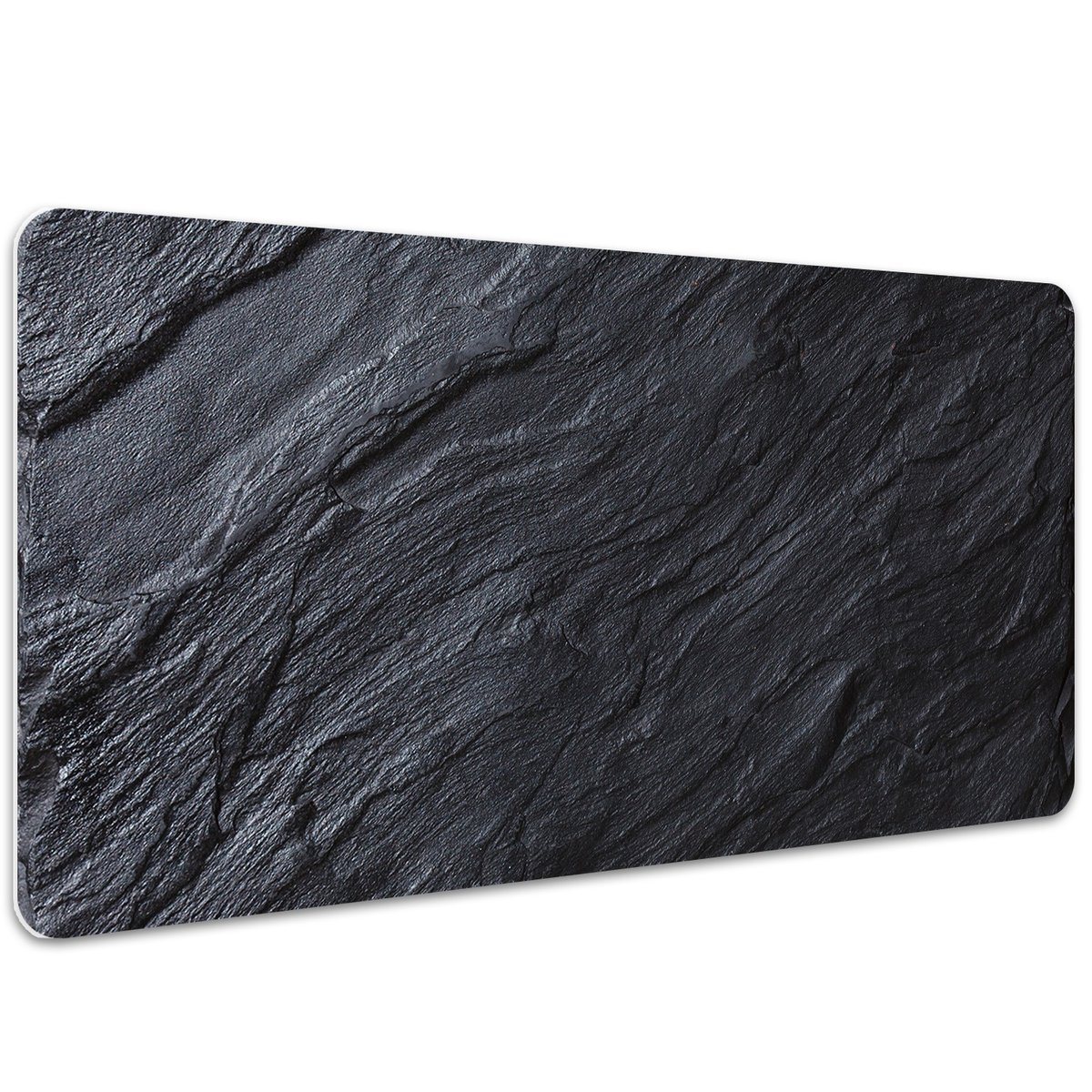 Podkładka na biurko Tekstura czarnego marmuru 100x50 cm