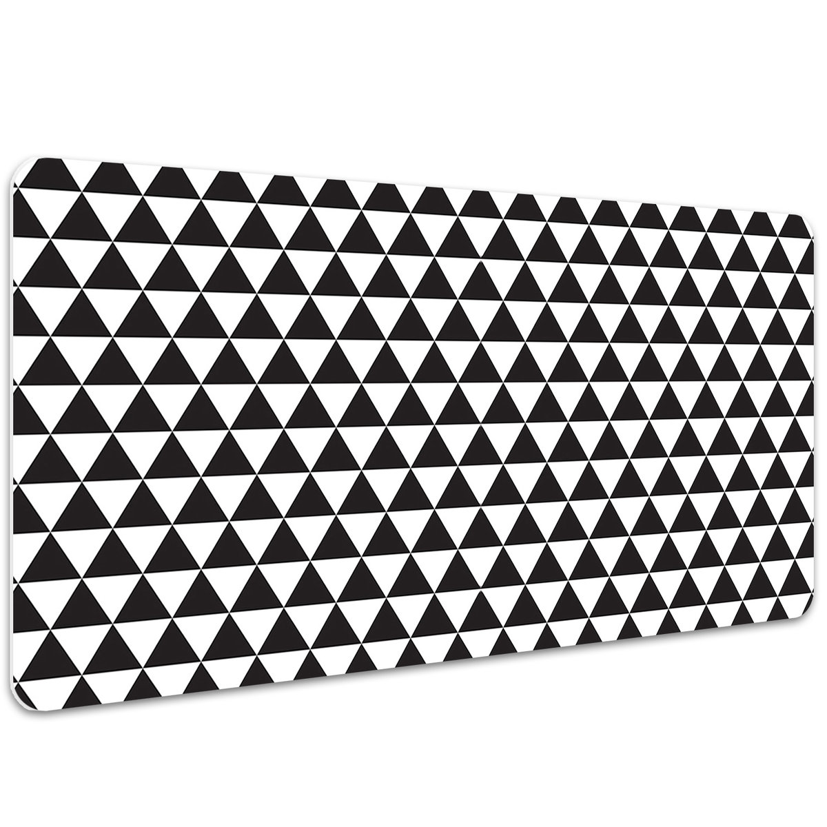 Podkładka na biurko z nadrukiem Trójkąty geometria 100x50 cm