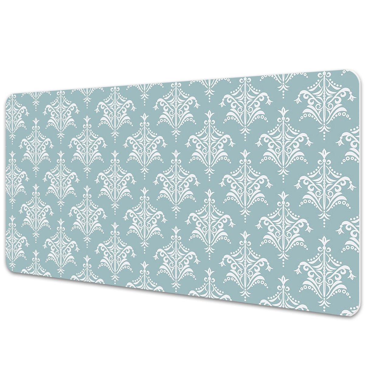 Duża mata na biurko Damask vintage 90x45 cm