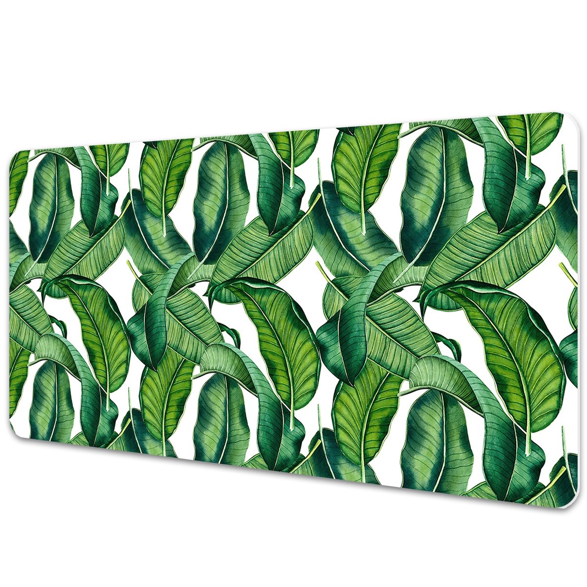 Mata ochronna na biurko Palmowe zielone liście 90x45 cm