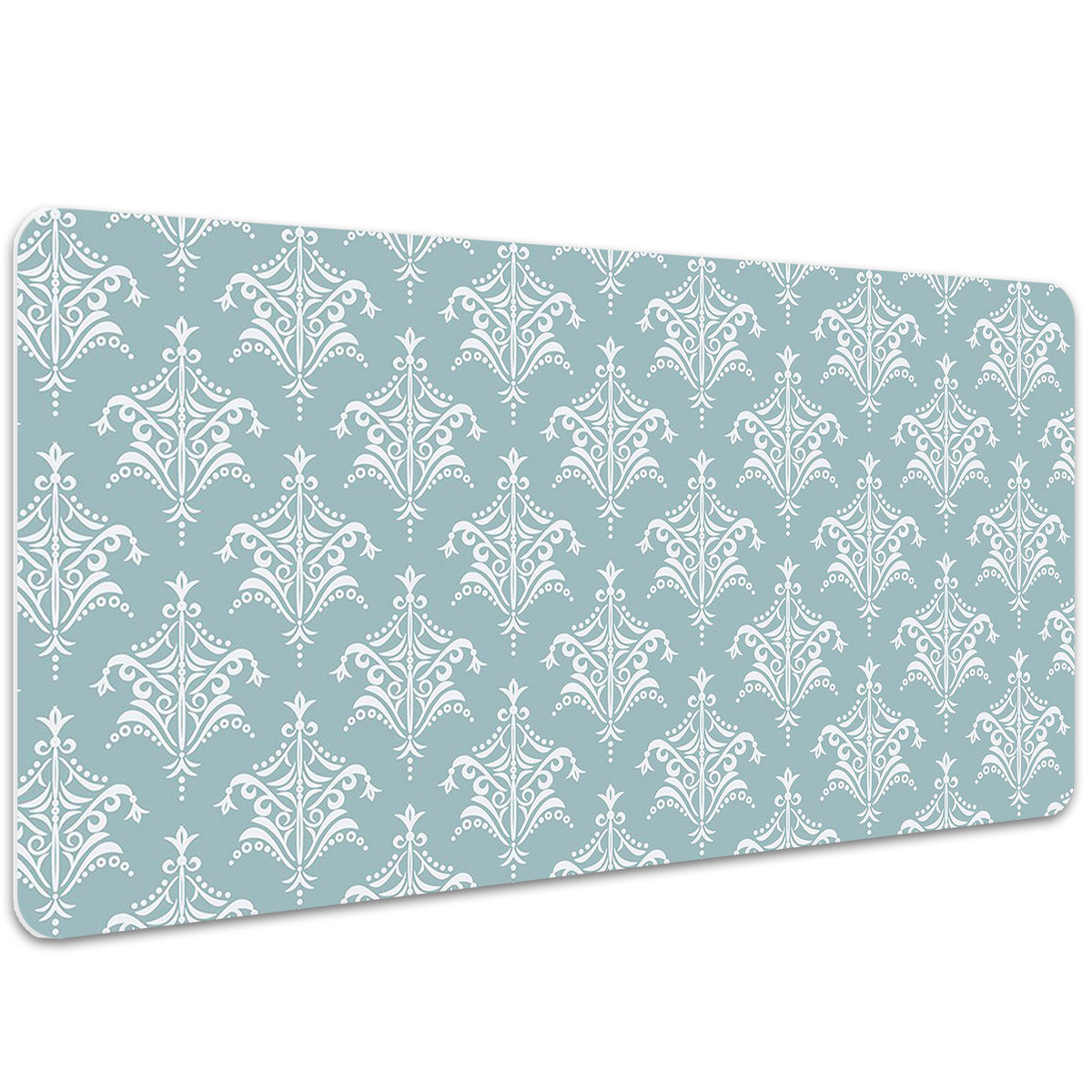 Duża mata na biurko Damask vintage 100x50 cm