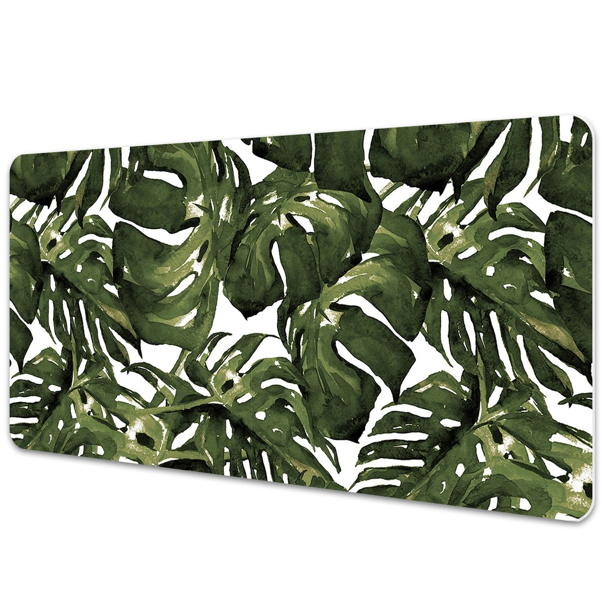 Mata ochronna na biurko Liść Monstera 90x45 cm
