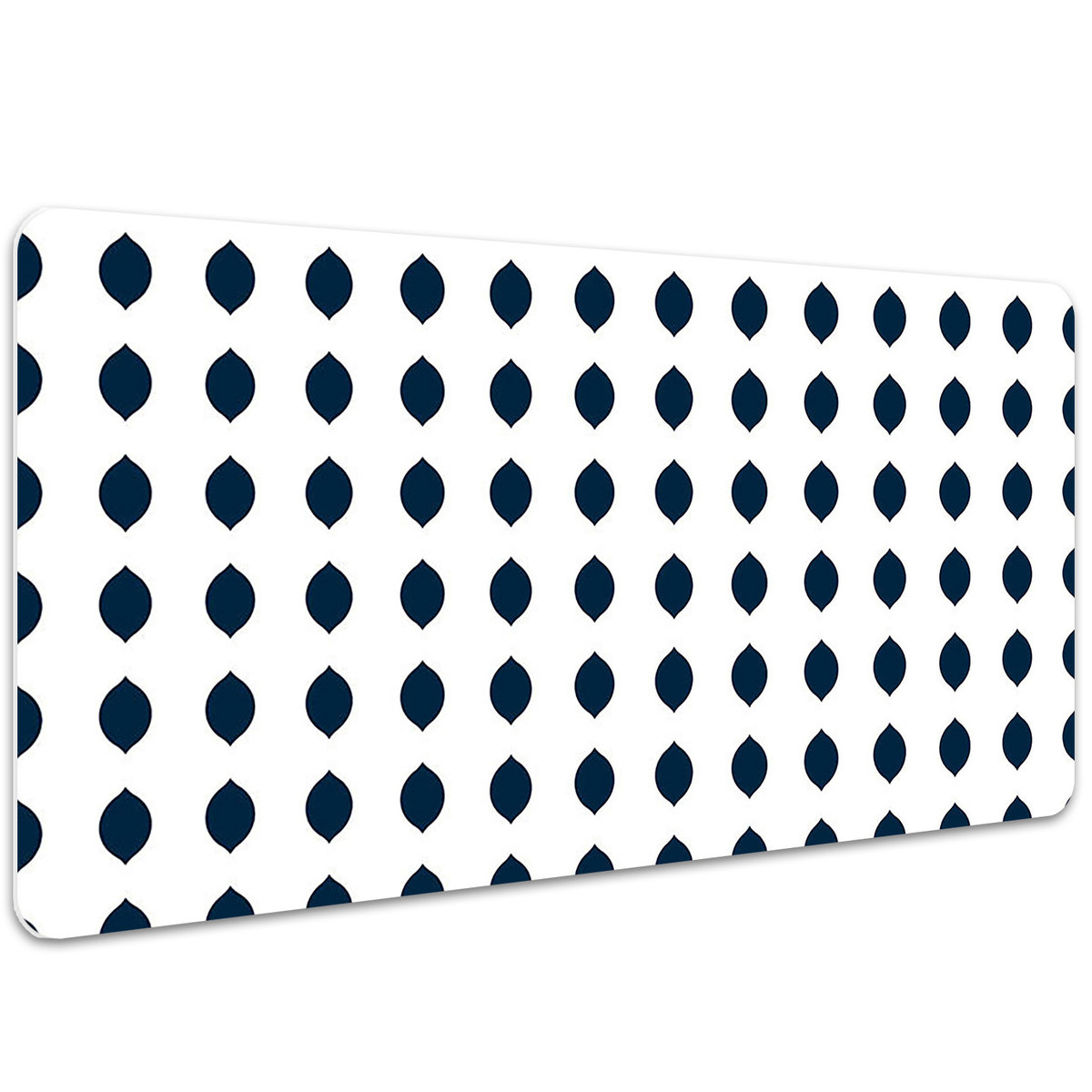 Mata na biurko Cytryny w stylu geometrycznym 100x50 cm