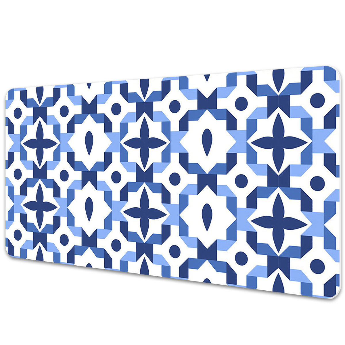 Mata na biurko Geometryczny wzór marokański 90x45 cm