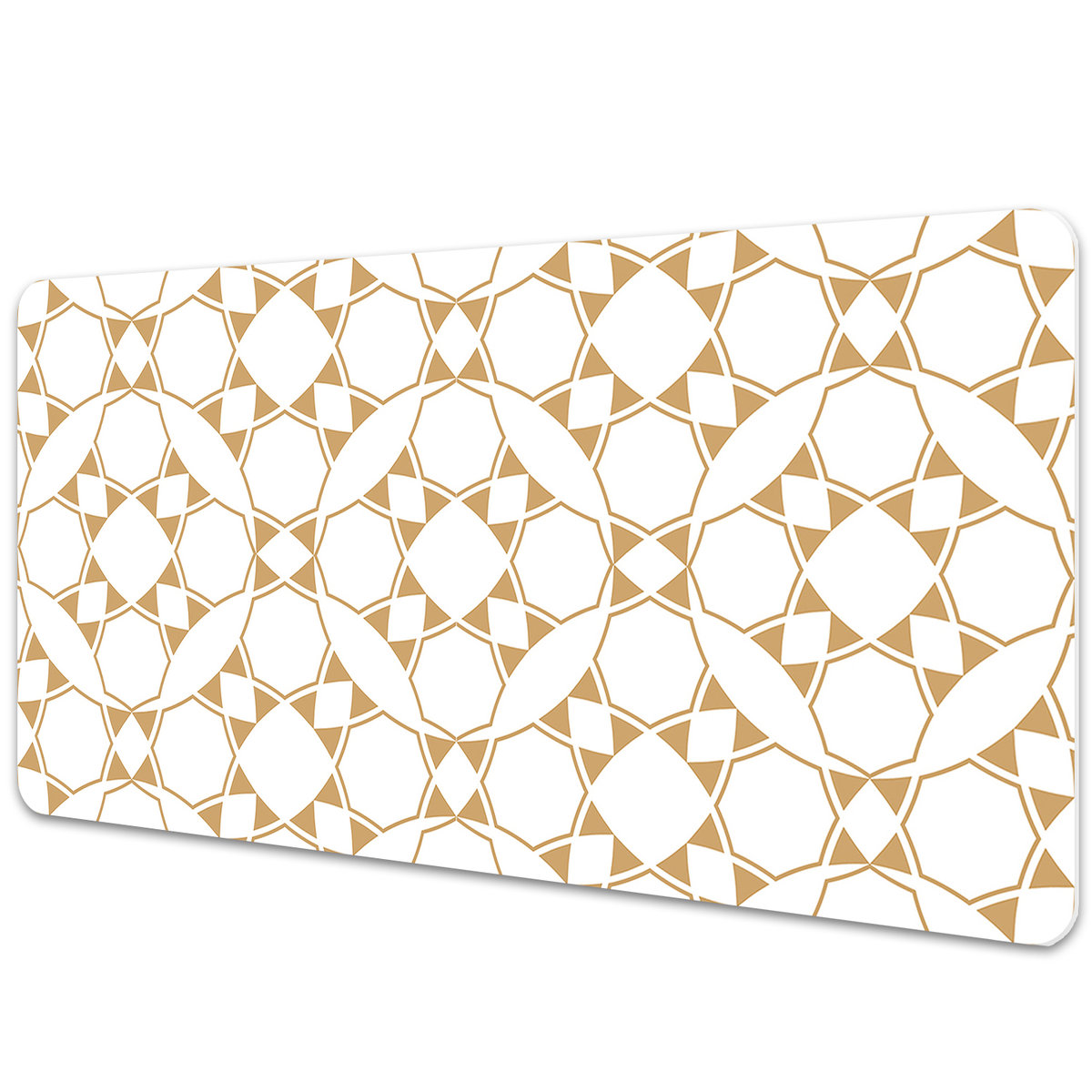 Mata na biurko Geometryczny ornament 90x45 cm