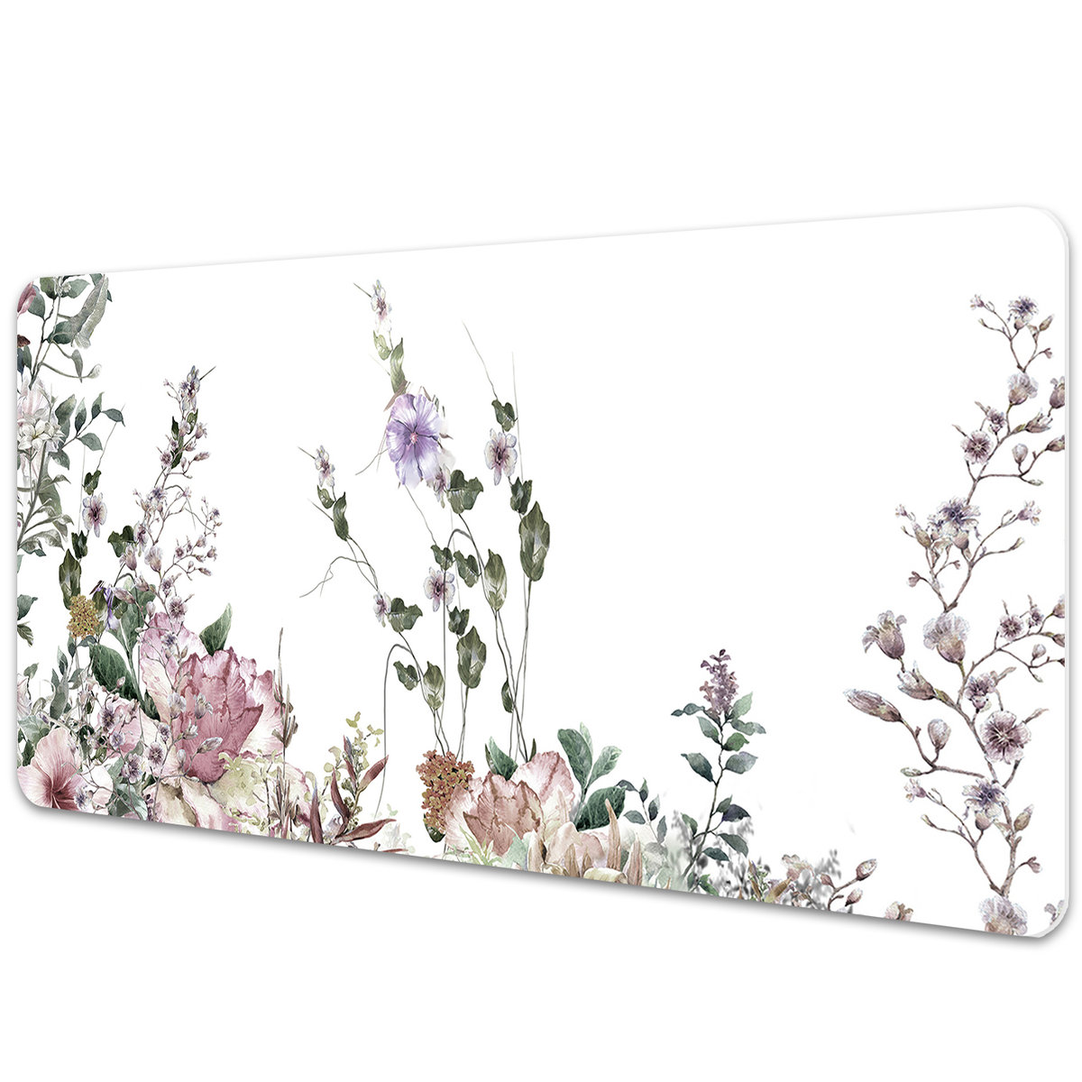 Podkładka na biurko z nadrukiem Malowany ogród 90x45 cm