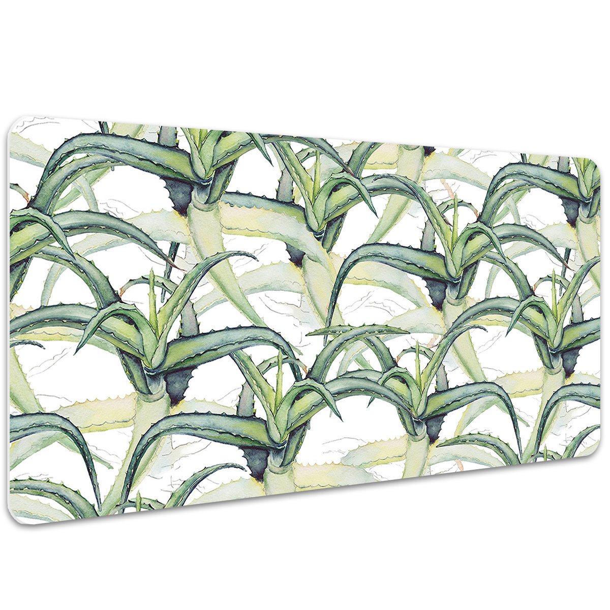 Podkładka na biurko Tropikalny obraz Aloes 100x50 cm