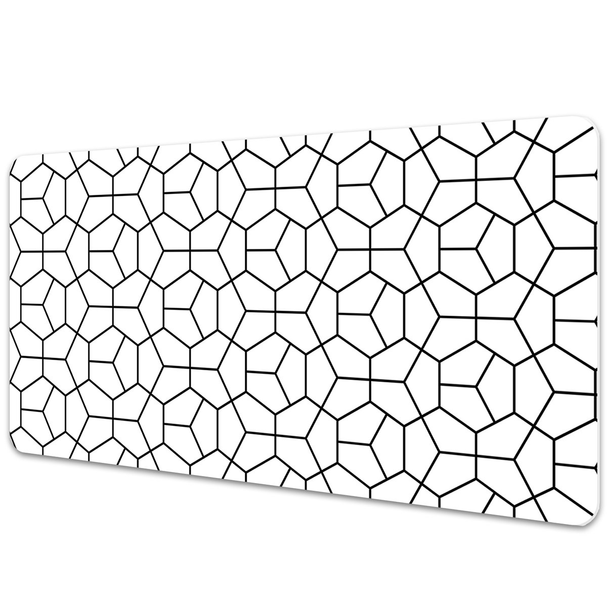 Podkładka na biurko z nadrukiem Geometryczne motywy 90x45 cm