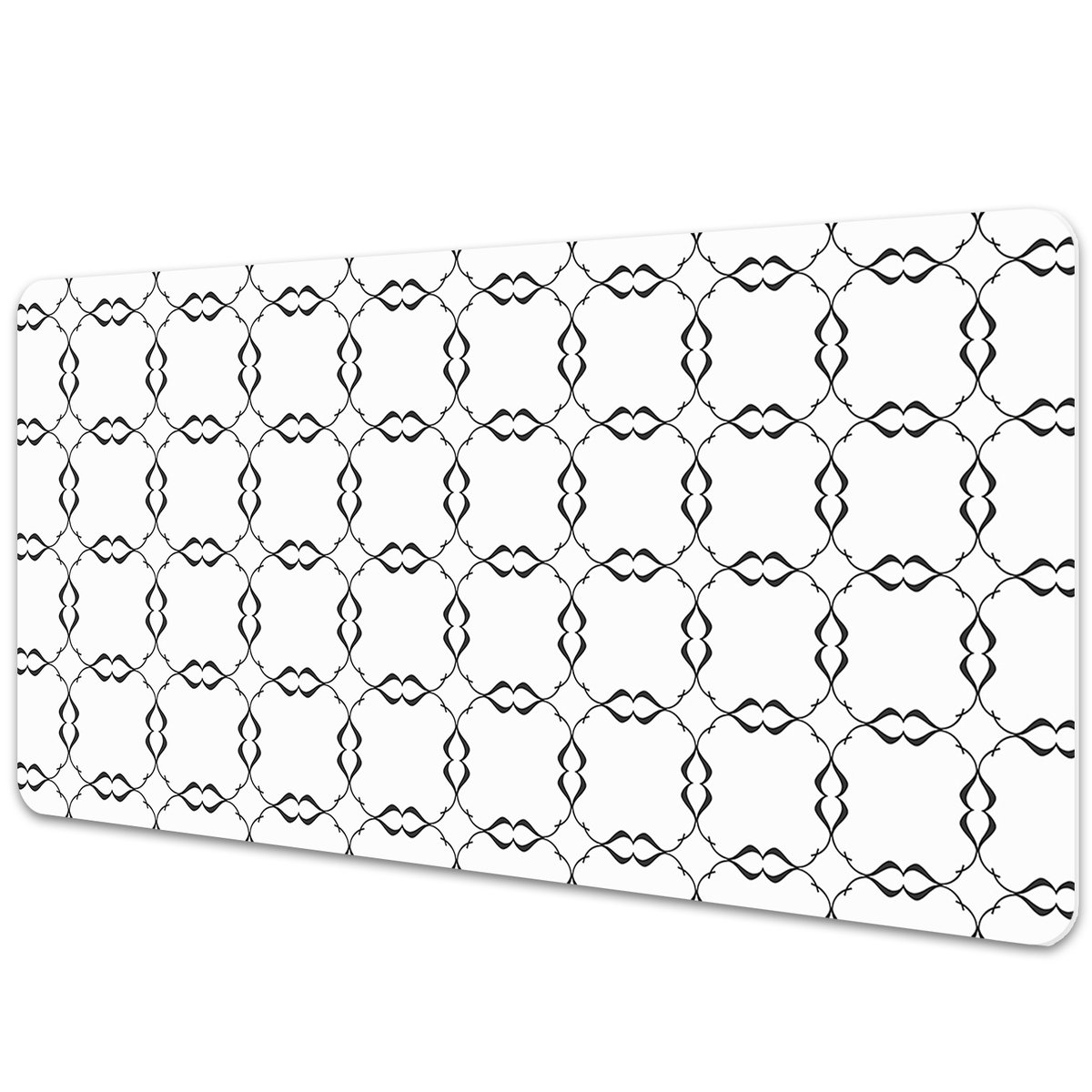 Podkładka na całe biurko Geometryczne koła 90x45 cm