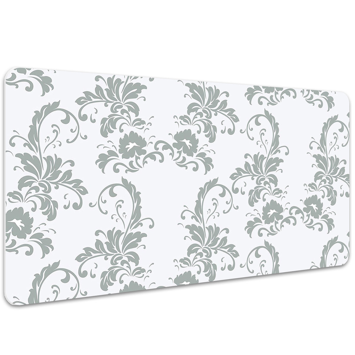 Mata na biurko Liliowy ornament vintage 100x50 cm