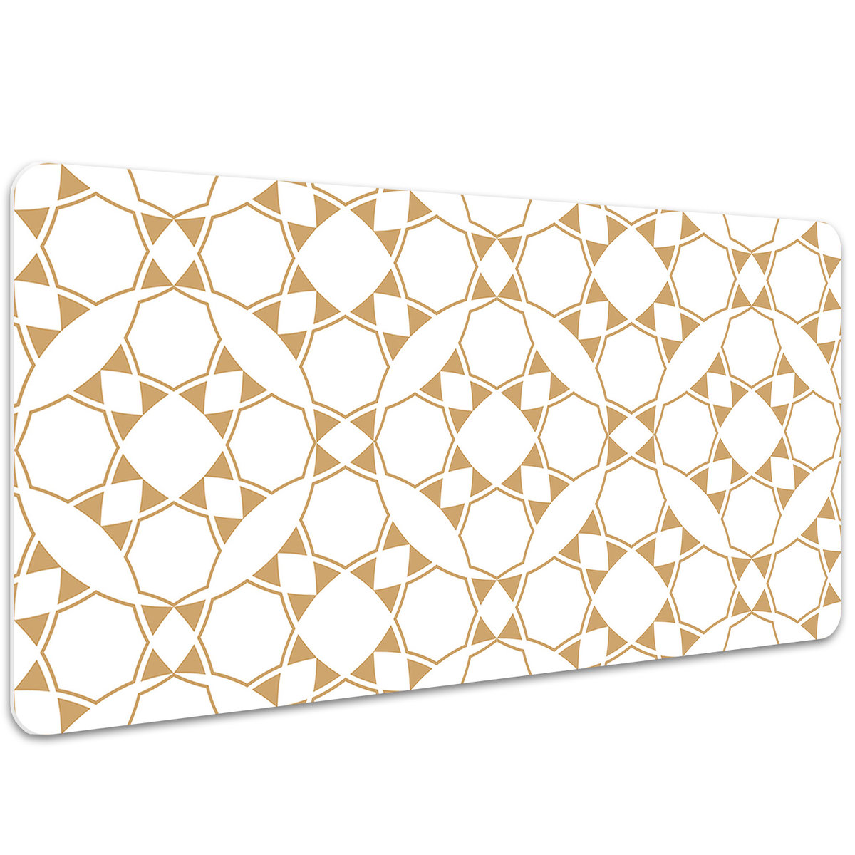 Mata na biurko Geometryczny ornament 100x50 cm