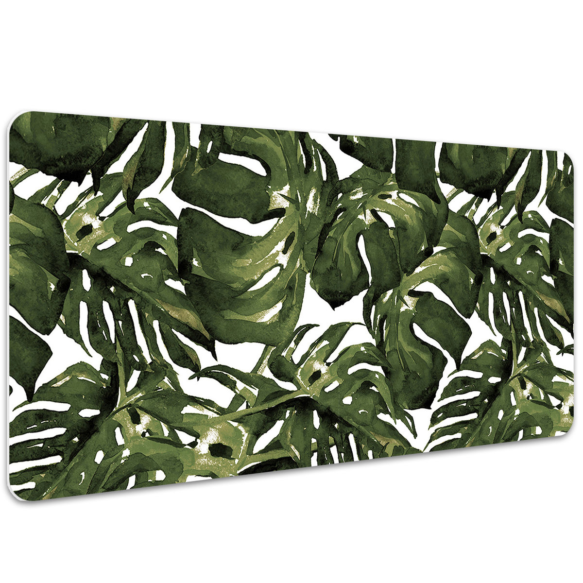 Mata ochronna na biurko Liść Monstera 100x50 cm