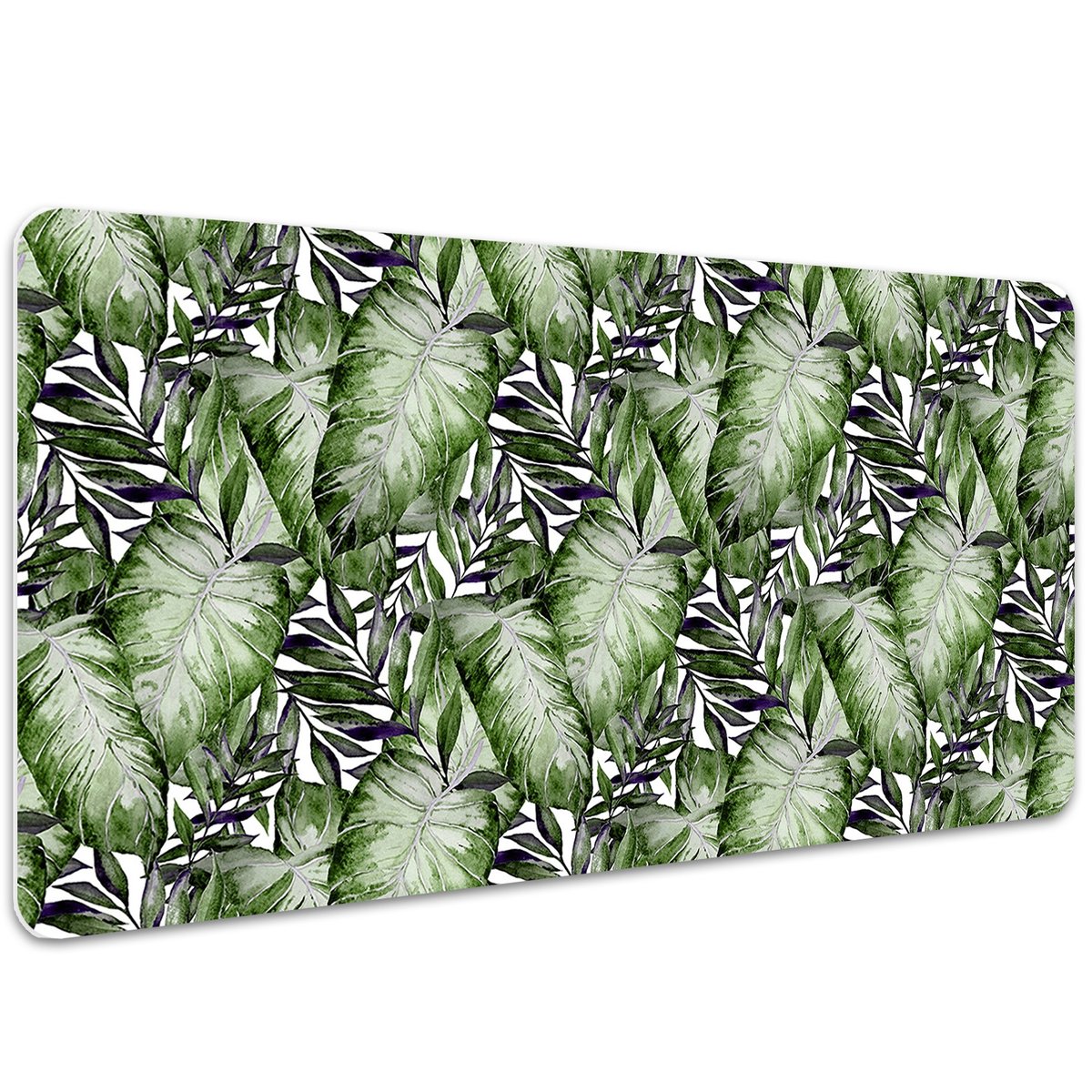 Mata ochronna na biurko Liść Monstera 100x50 cm