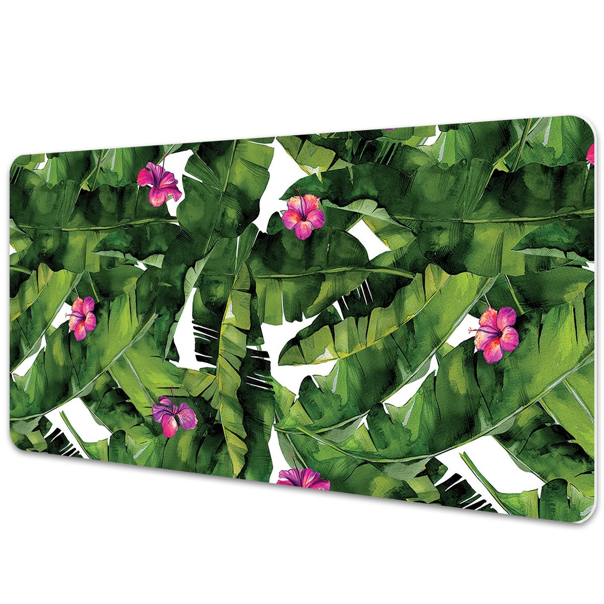 Podkładka na biurko z nadrukiem Hibiskus 90x45 cm