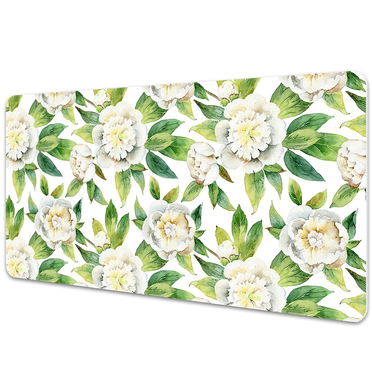 Podkładka na biurko Kwiat piwonii 90x45 cm