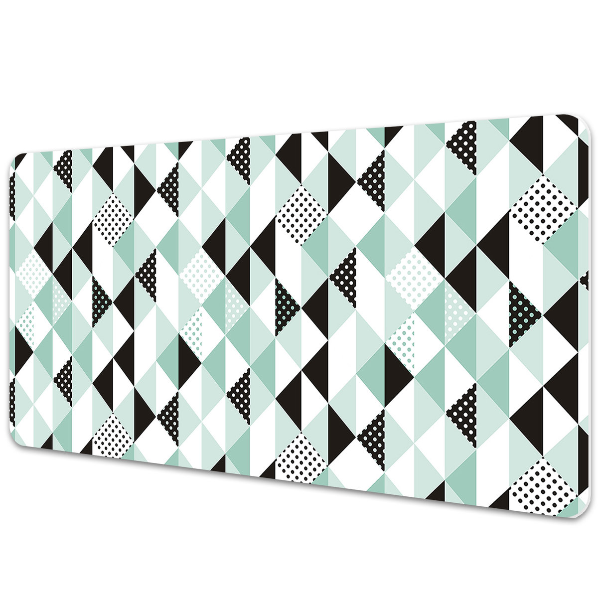 Podkładka na całe biurko Motyw geometryczny 90x45 cm