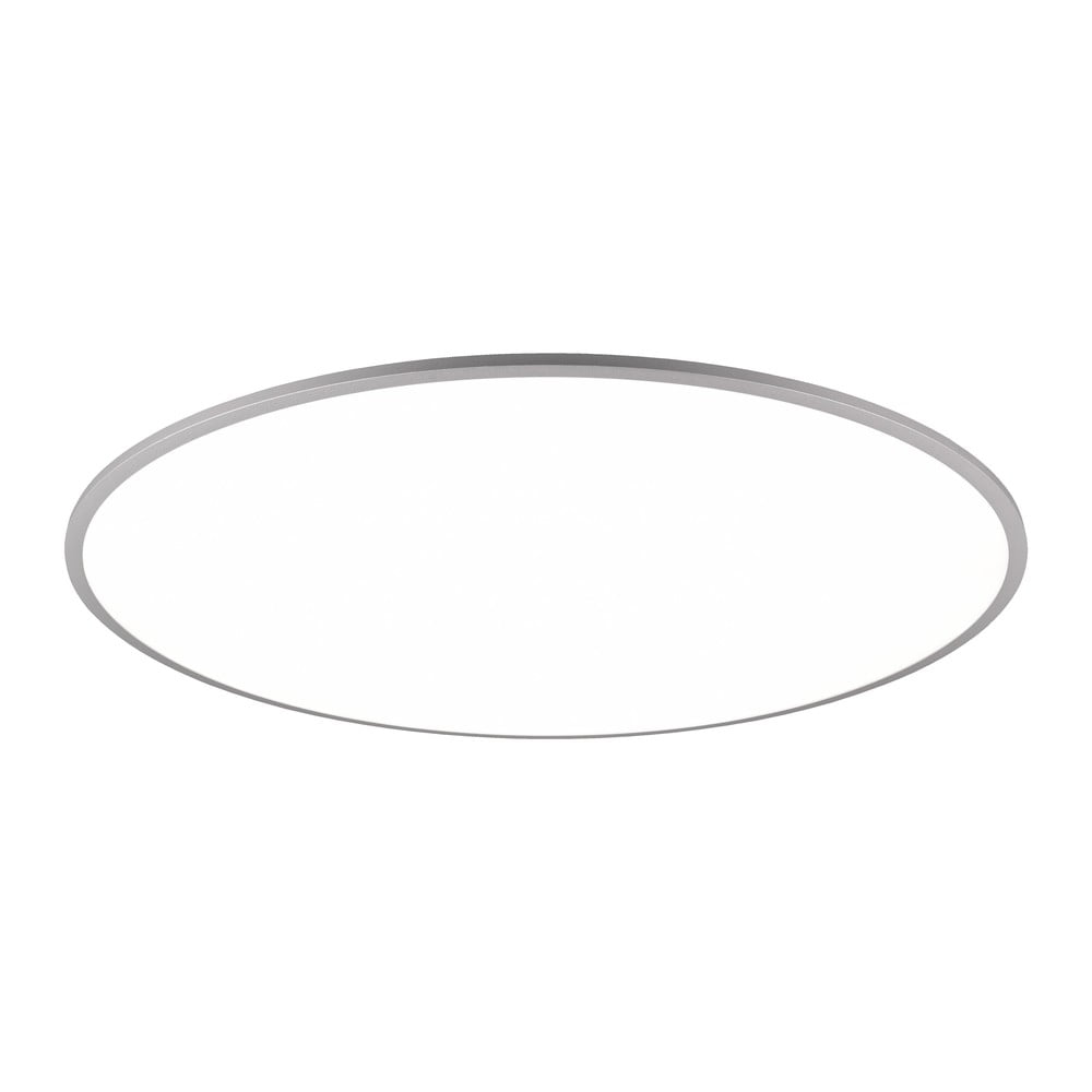 Srebrna lampa sufitowa LED ø 100 cm Yuma – Trio