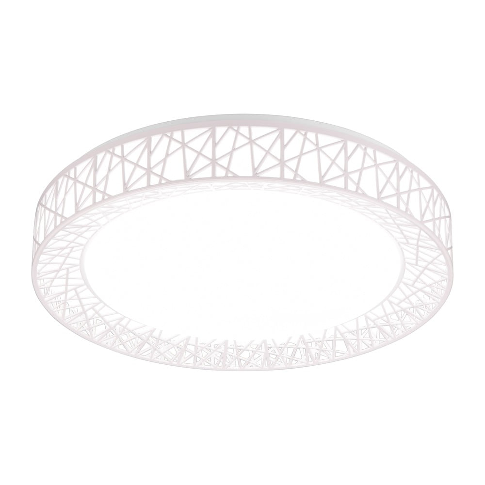 Biała lampa sufitowa LED ø 48 cm Cluster – Trio