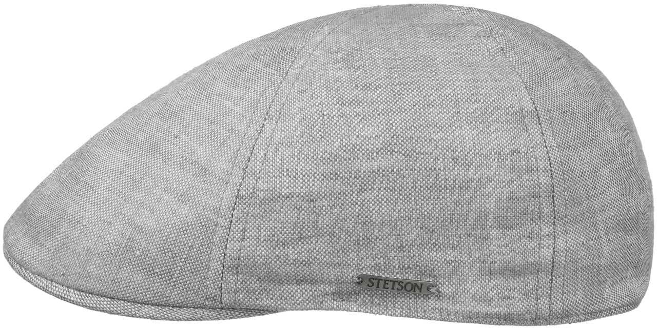 Kaszkiet Texas Linen by Stetson, szary melanż, XXL (62-63 cm)