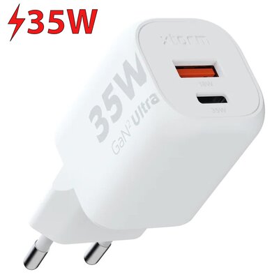 Ładowarka sieciowa XTORM GaN2 Ultra 35W Biały
