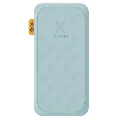 Powerbank FUEL5 10.000mAh 20W 2xUSB-C PD,1xUSB-A Teal Blue Niebieski