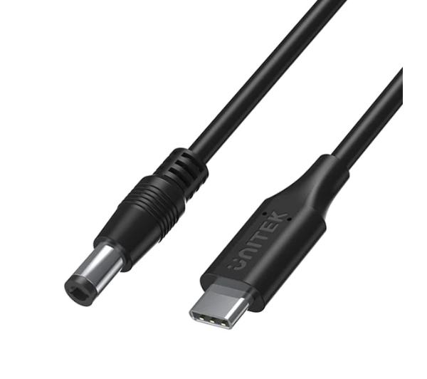Unitek Kabel zasilający USB-C Jack 5.5x 2.5mm Toshiba ASUS i inne