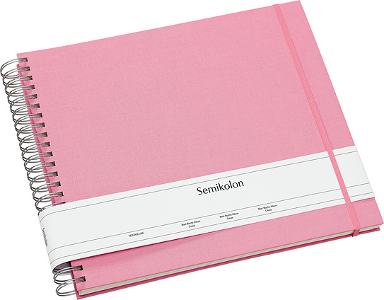 Album na zdjęcia Uni Maxi Mucho różowy z białymi kartami