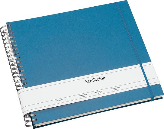 Album na zdjęcia Uni Maxi Mucho niebieski z białymi kartami