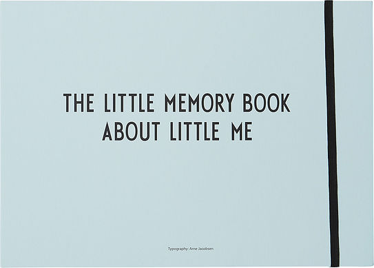 Album pamiątkowy The Little Memory niebieski